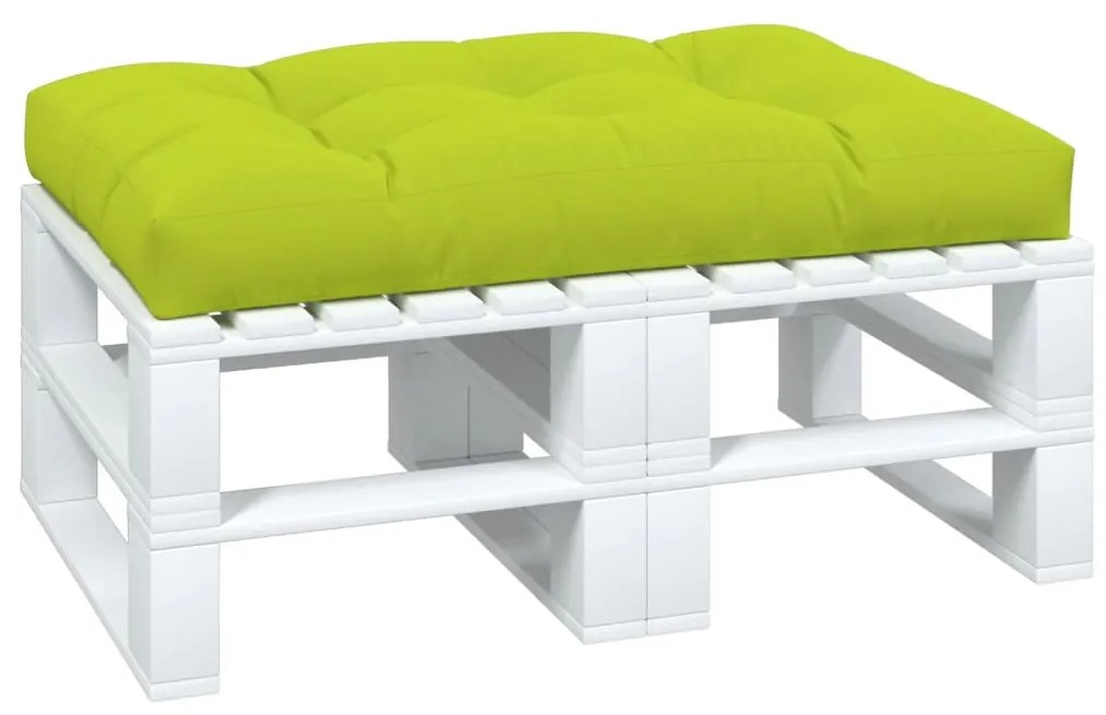 vidaXL Μαξιλάρι Παλέτας Αν. Πράσινο 120 x 80 x 12 εκ. Υφασμάτινο