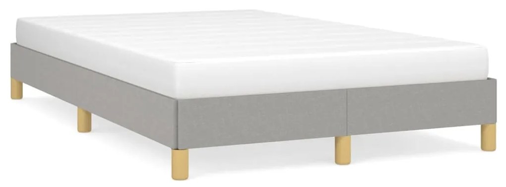 Πλαίσιο Κρεβατιού χωρίς στρώμα Ανοιχτό Γκρι 120x190 εκ.