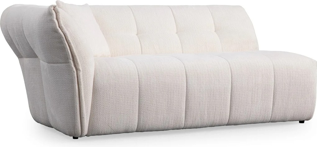 Corner Sofa Boxer Right - White White