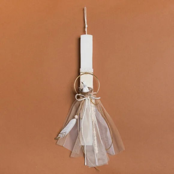 Beauty Home ΛΑΜΠΑΔΑ 33cm ΚΡΙΚΟΣ ΜΕ ΛΑΓΟ ΣΕ ΣΥΣΚΕΥΑΣΙΑ ΔΩΡΟΥ