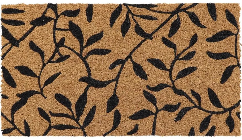 Πατάκι Εισόδου 05.862041114 Leaf Brown-Black 33X60