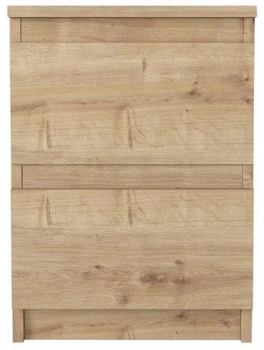 Κομοδίνο Breve Megapap χρώμα sapphire oak 39,8x41,8x55εκ. - GP042-0268,1