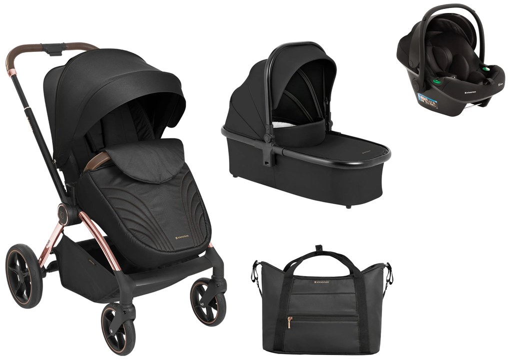 ΚΙΚΚΑ ΒΟΟ ΠΟΛΥΚΑΡΟΤΣΙ 3 ΣΕ 1 KARA BLACK ΜΕ ΚΑΘΙΣΜΑ ΑΥΤΟΚΙΝΗΤΟΥ i-Size i-Prime 31001020141-3