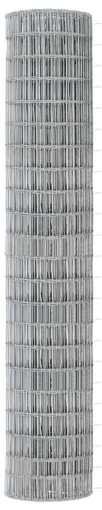 vidaXL Euro Fence με 7 Πόλους 1.6x10 μ Γαλβανισμένου χάλυβα