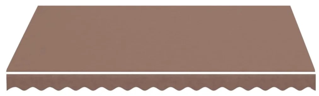 vidaXL Τεντόπανο Ανταλλακτικό Καφέ 3 x 2,5 μ.