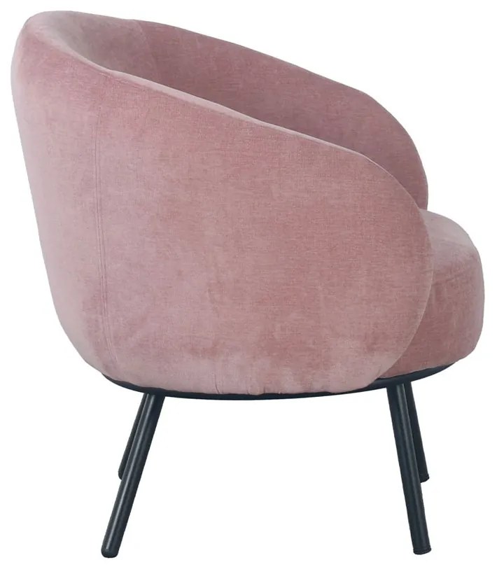 MALU ΠΟΛΥΘΡΟΝΑ ENGLISH PINK 74x68xΗ74cm - 01-3231