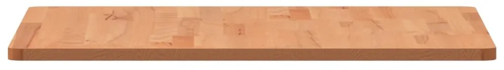 vidaXL Επιφάνεια Τραπεζιού Τετράγωνη 60x60x1,5 εκ. Μασίφ Ξύλο Οξιάς