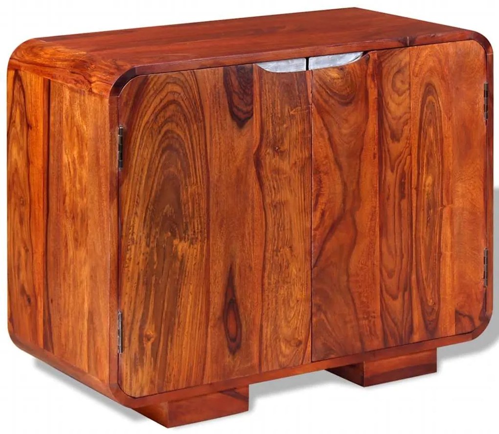vidaXL Ντουλάπι 75 x 35 x 60 εκ. από Μασίφ Ξύλο Ακακίας