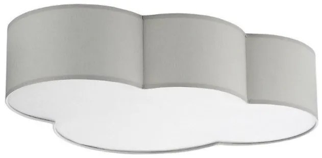Παιδικό Φωτιστικό Οροφής Σύννεφο Cloud TK Lighting-3145-Γκρι 3145