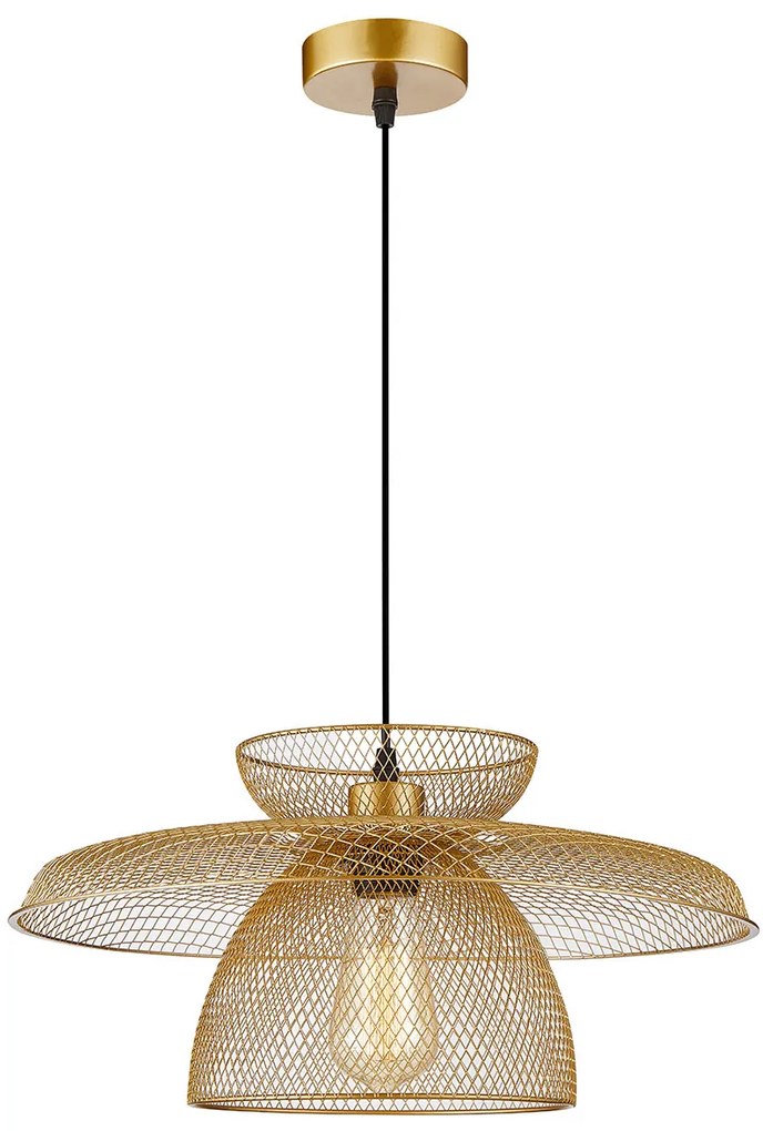 Φωτιστικό Οροφής Μονόφωτο Viokef Maronti Gold 4304502
