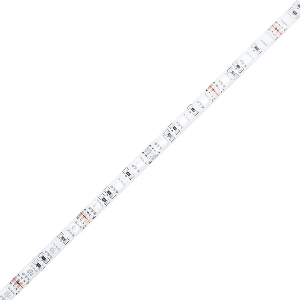 Πλαίσιο Κρεβατιού με Κεφαλάρι &amp; LED Sonoma Δρυς 120x190 εκ. - Καφέ