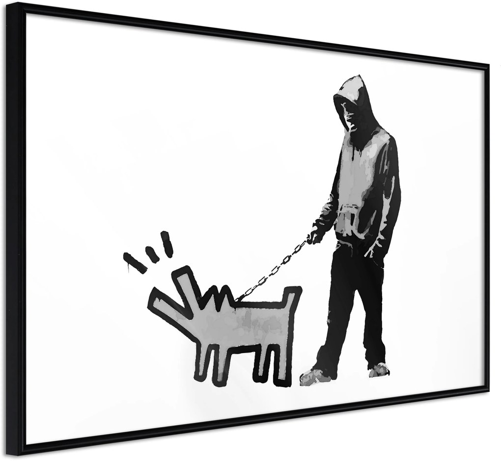 Αφίσα - Banksy: Choose Your Weapon - 30x20 - Μαύρο - Χωρίς πασπαρτού