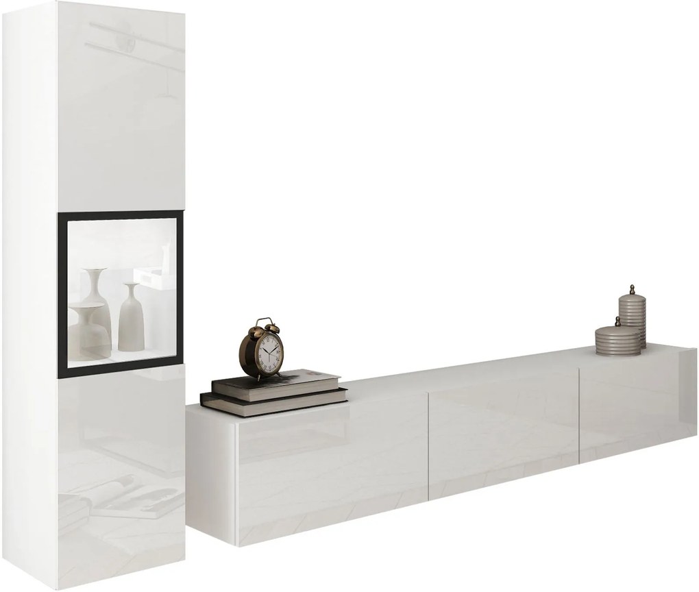 Σύνθεση σαλονιού Berlin I-Λευκό