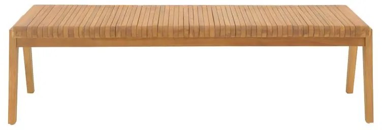 Παγκάκι Jey teak ξύλο σε φυσική απόχρωση 150x45x40εκ