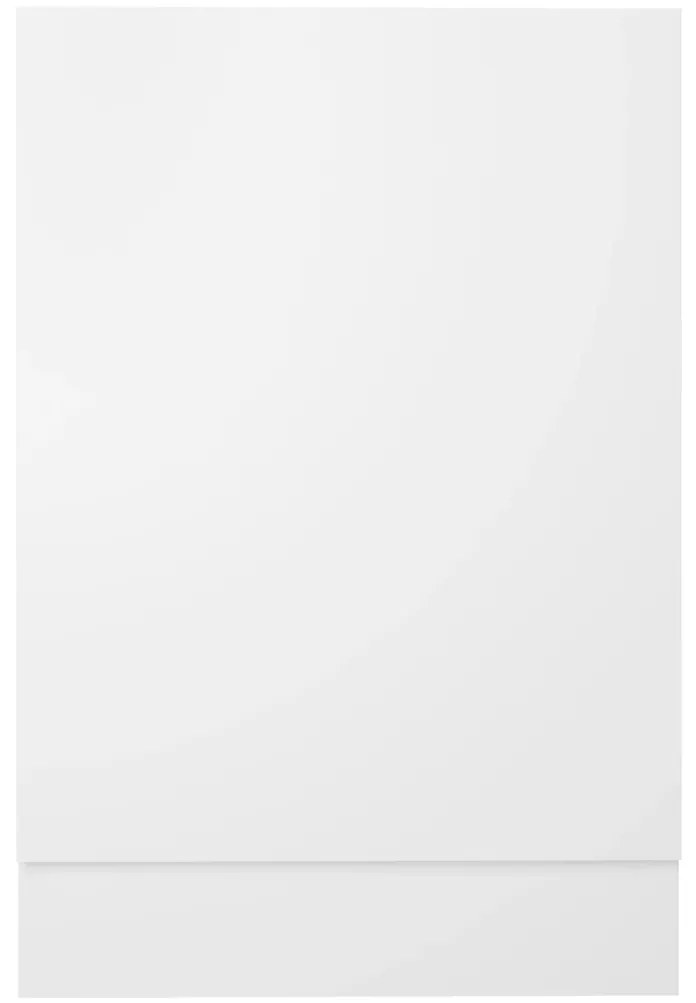 vidaXL Πλαίσιο Πλυντηρίου Πιάτων "Lyon" Λευκό 45x3x67 εκ. από Τεχνητό Ξύλο
