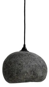 Κρεμαστό Φωτιστικό Οροφής 1xΕ27 Γκρι Οβάλ 27cm Pebble 180.102.01/P AY Illuminate-180.102.01/P-Γκρι 180.102.01/P