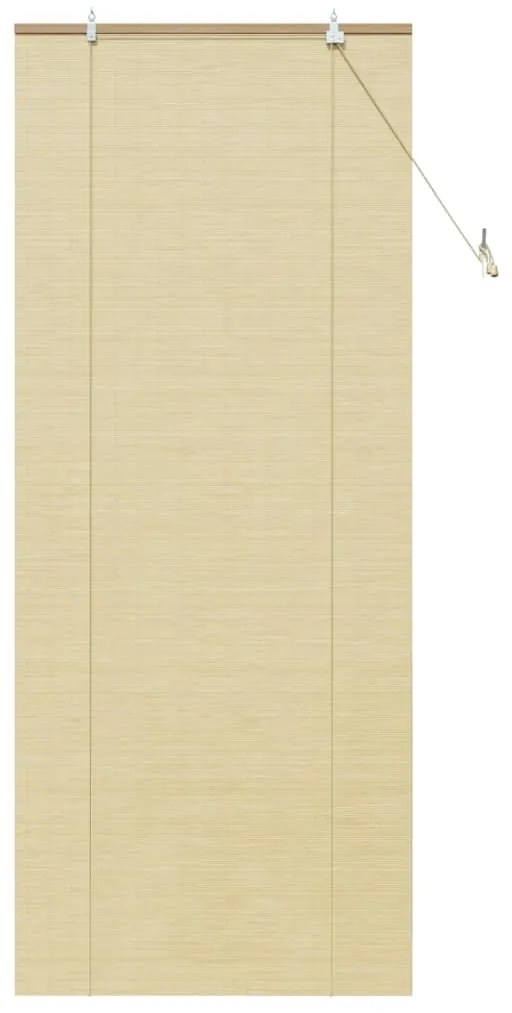 vidaXL Ρολά και Σκίες Παραθύρων Φυσικό 80 x 220 cm Μπαμπού
