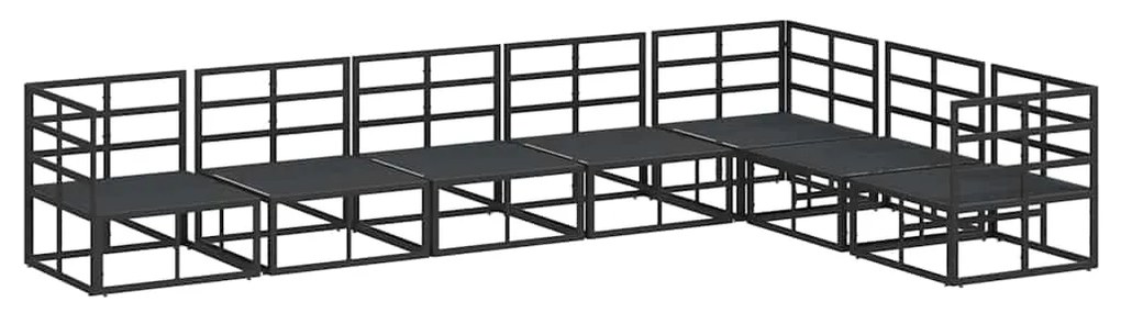 vidaXL Σετ Καναπέ Κήπου με μαξιλάρι 7 pcs