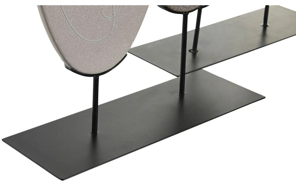 Διακοσμητική Φιγούρα DKD Home Decor Μπεζ Ανοιχτό καφέ Σύγχρονη 27 x 8 x 35,5 cm (x2)