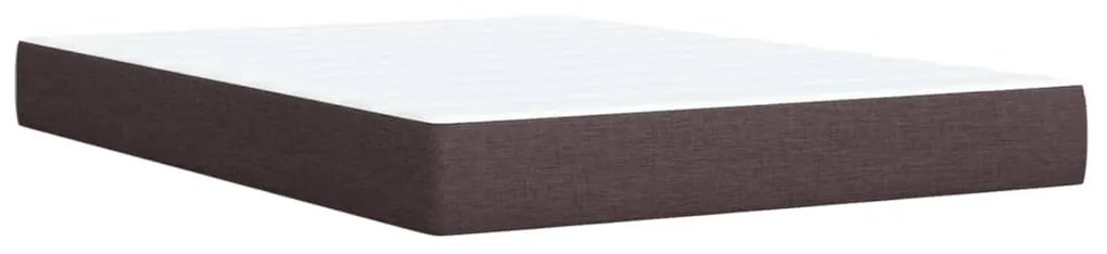 ΚΡΕΒΑΤΙ BOXSPRING ΜΕ ΣΤΡΩΜΑ ΣΚΟΥΡΟ ΚΑΦΕ 140X190 ΕΚ. ΥΦΑΣΜΑΤΙΝΟ 3287447