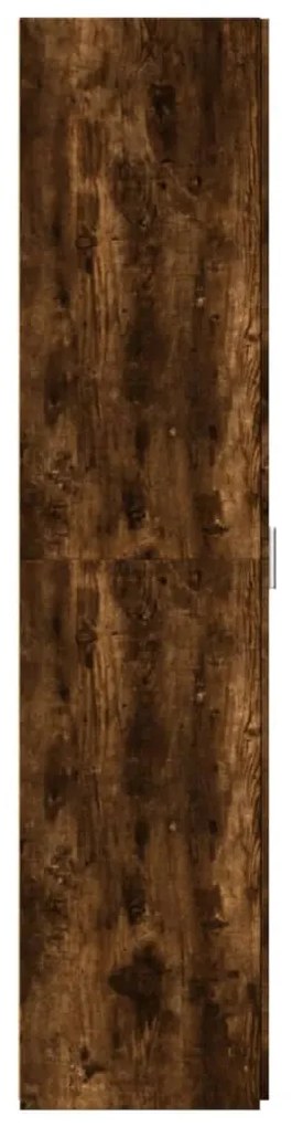 vidaXL Ντουλάπι Καπνιστή Δρυς 40x42,5x185 εκ. από Επεξεργασμένο Ξύλο