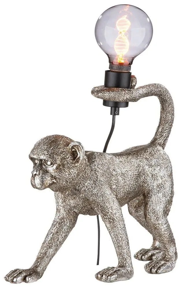 Φωτιστικό Επιτραπέζιο Monkey 37161 13x39,5x37cm 1xE27 60W Silver