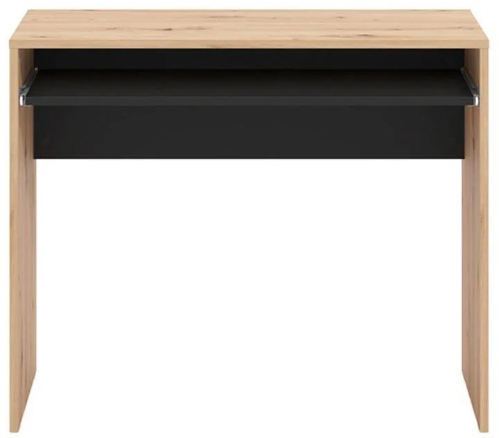 Γραφείο PARIS Artisan Oak - Μαύρο 90x45x74 εκ. 90x45x74 εκ.