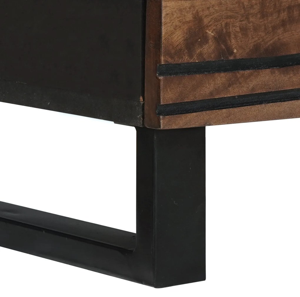 vidaXL Κονσόλα - 60x33.5x75 εκ., φτιαγμένη από στερεό μάνγκο