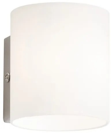 Απλίκα Φωτιστικό Τοίχου Betty G9 IP20 8x9 Fischer Honsel-30454-Νίκελ Ματ 30454