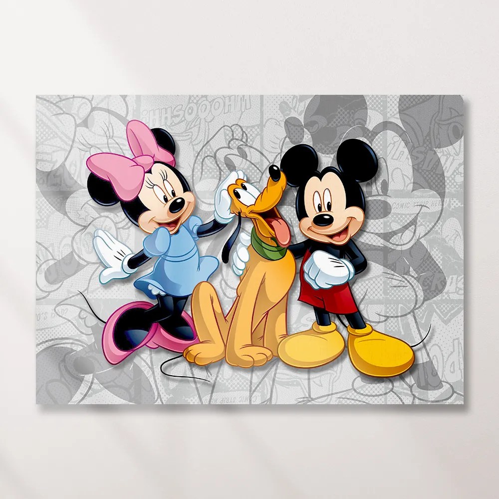 Παιδικός πίνακας σε καμβά Mickey &amp; Friends KNV0577 45cm x 65cm