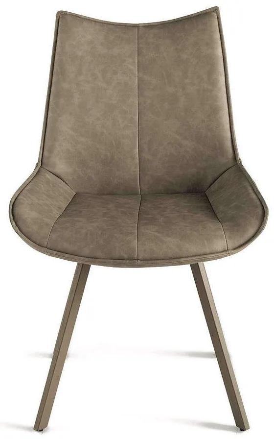 Καρέκλα Clodia 55x62x89cm Dove Grey Capodarte