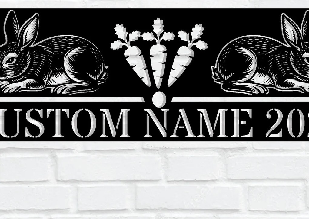 Σετ των 2 Intra απο ξύλο plywood 3mm-4mm πάχος Μπάνι μεταλλική πινακίδα διεύθυνσης Δίασταση 15x15 cm INTRAFABR-114415005