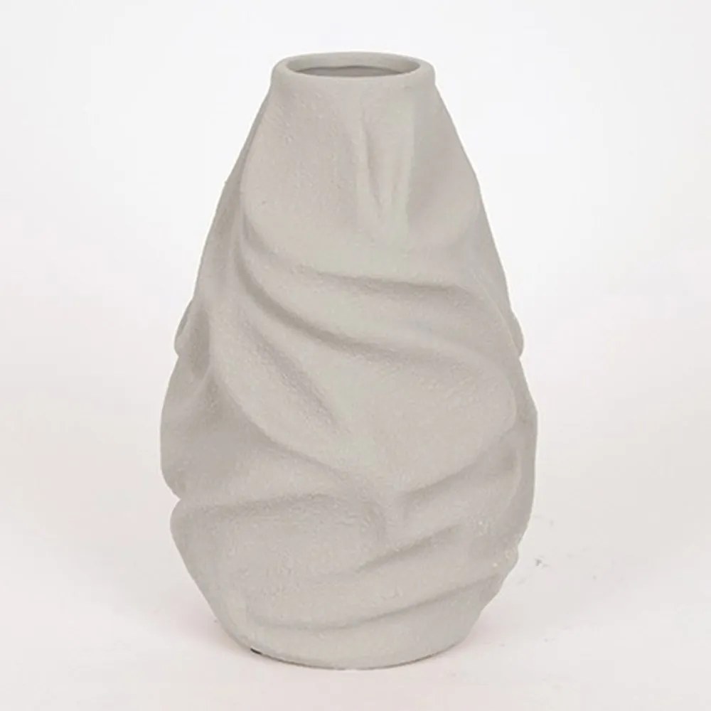 Βάζο Κεραμικό 819-00507 Φ18,5x28cm Beige Estheti Home Ceramic