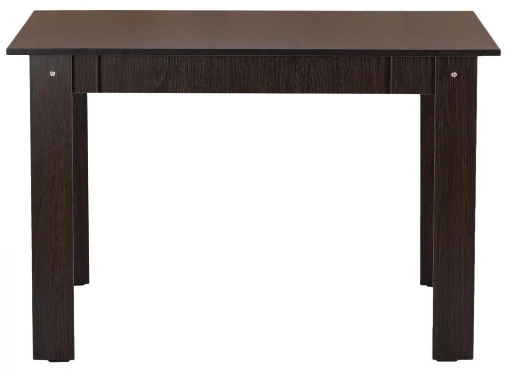 ΤΡΑΠΕΖΙ ΚΟΥΖΙΝΑΣ KELVIN 110x80x77Υεκ. WENGE HM2428.02 - HM2428.02