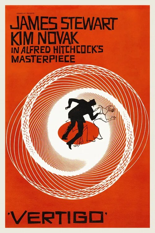 Εικονογράφηση Vertigo, Alfred Hitchcock