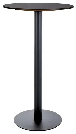 STÓŁ BAROWY BT-007 CZARNY/CZARNY FI60 DIOMMI-80-3549