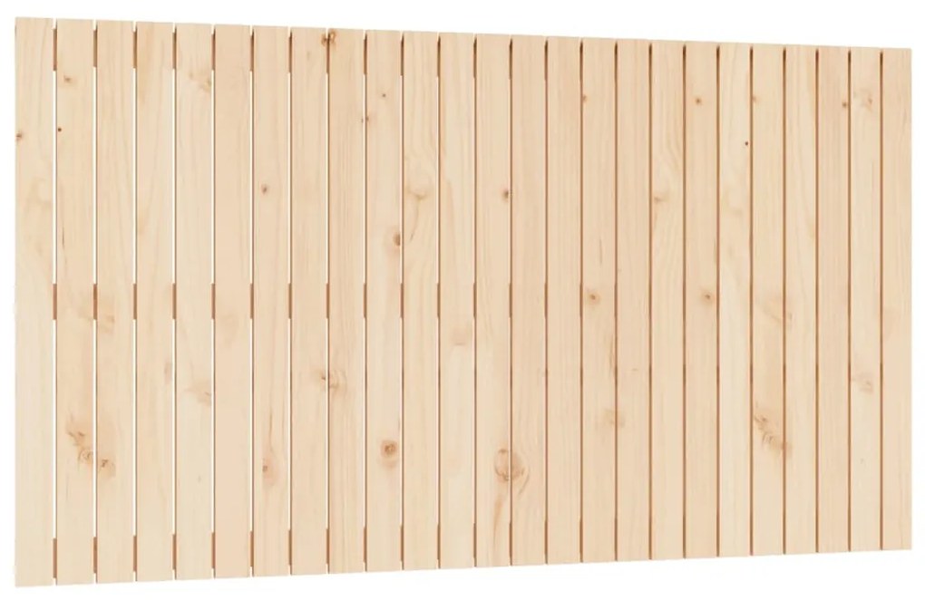vidaXL Κεφαλάρι Τοίχου 159,5x3x90 εκ. από Μασίφ Ξύλο Πεύκου