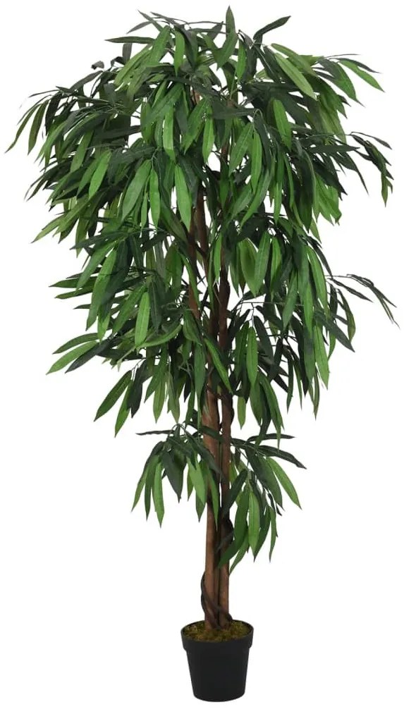 vidaXL Δέντρο Μάνγκο Τεχνητό 1050 Κλαδιά Πράσινο 200 εκ.