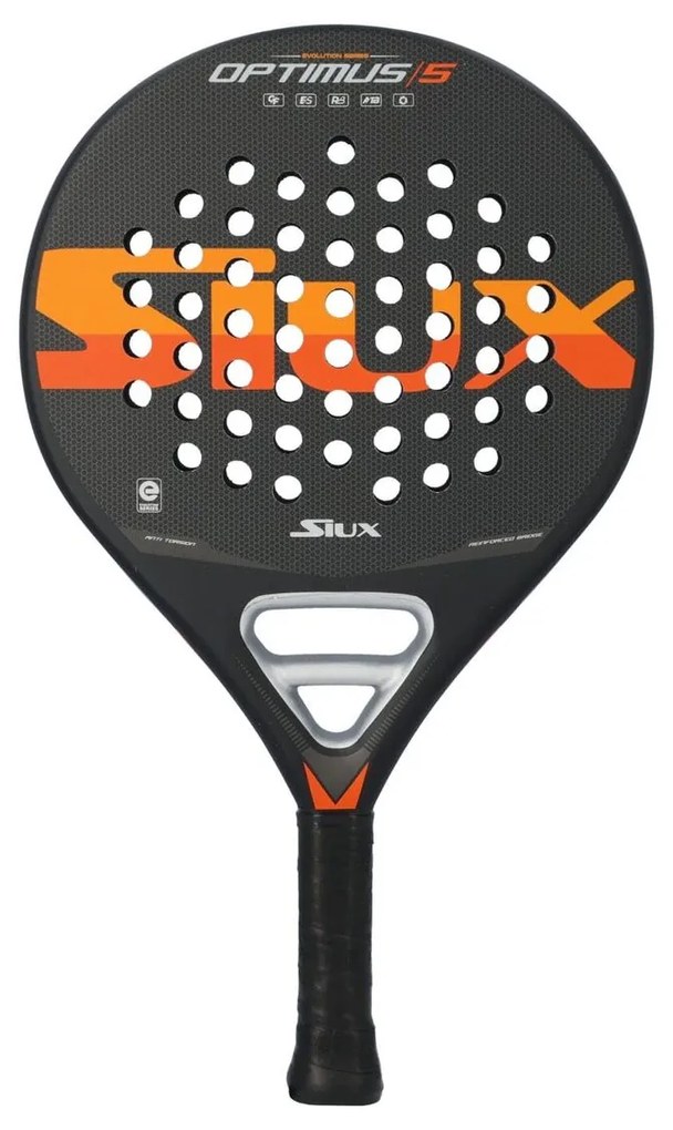 Ρακέτα Siux OPTIMUS 5 Μαύρο Ίνες άνθρακα