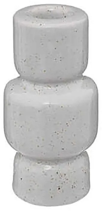 Βάζο 07.189187 6x12cm Κεραμικό Light Grey Ceramic