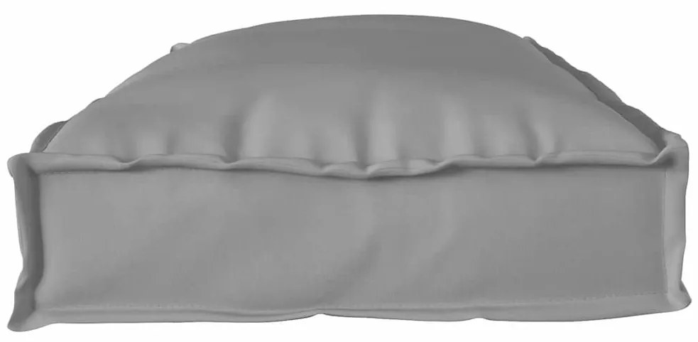 vidaXL Μαξιλάρια Παλέτας για Πάγκο 2 τμχ Γκρι 100 x 40 x 8 εκ, Ύφασμα Oxford