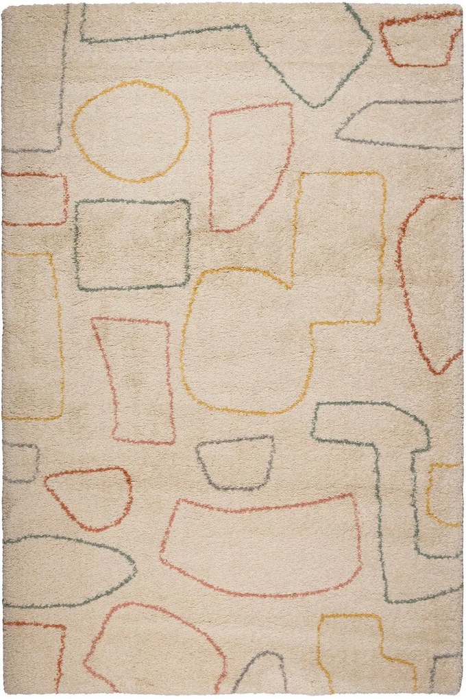 Χαλί Skyline 62617 862 Beige-Multi Βιοκαρπέτ 160X230cm