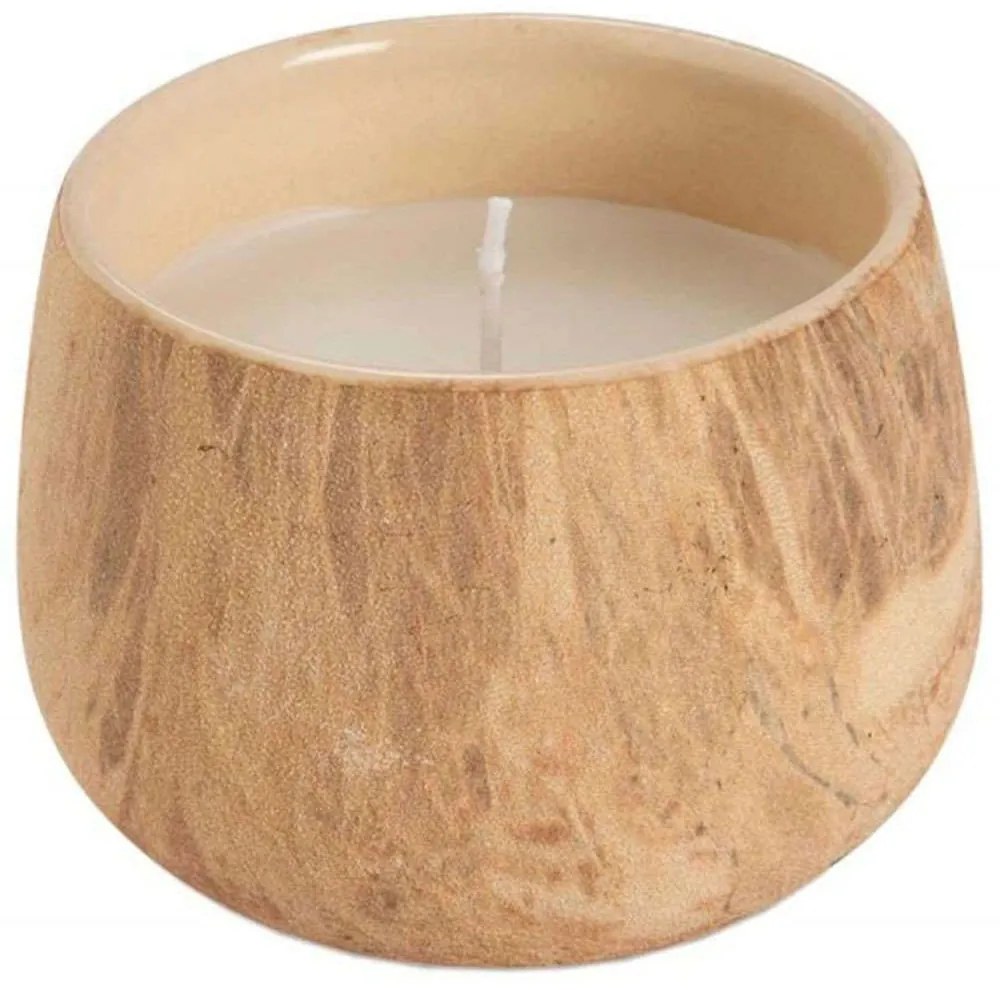 Αρωματικό Κερί Sienna AH-AX73166 Φ9x6,5cm Brown Andrea House Ceramic