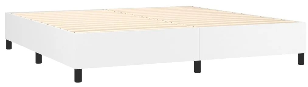 ΚΡΕΒΑΤΙ BOXSPRING ΜΕ ΣΤΡΩΜΑ ΛΕΥΚΟ 200X200 ΕΚ. ΣΥΝΘΕΤΙΚΟ ΔΕΡΜΑ 3132520