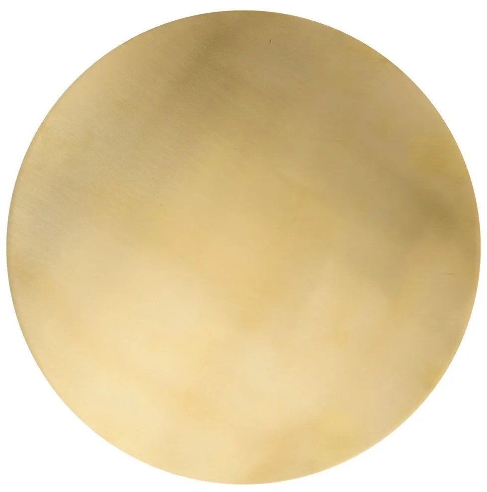 Φωτιστικό Τοίχου - Απλίκα 20350 Led 3000K 10W Brushed Brass Metal,Acrylic