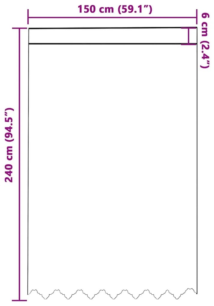 vidaXL Κουρτίνες με κουρτίνες Floral Λευκό 150 x 240 εκ. Πολυεστέρας