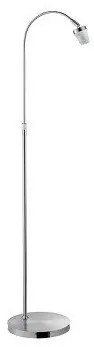 Σώμα Επιδαπέδιου Φωτιστικού 1xE27 40W m6 - LOFT 4 Fischer Honsel-13147-Νίκελ Ματ 13147