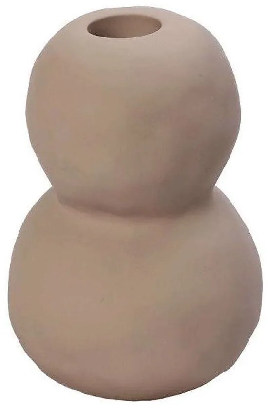 Κηροπήγιο Κεραμικό KLA327K6 8x11,2cm Beige Espiel Ceramic