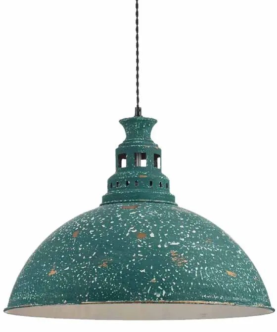 Φωτιστικό Οροφής Μονόφωτο Aca Nevada KS198450PTR Antique Green
