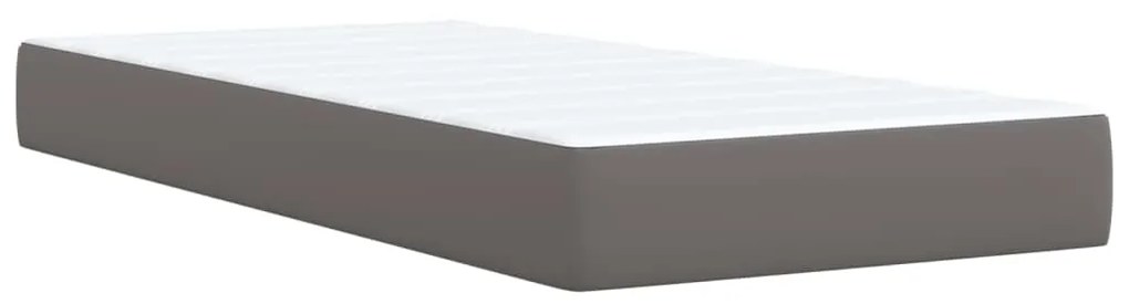 ΚΡΕΒΑΤΙ BOXSPRING ΜΕ ΣΤΡΩΜΑ ΓΚΡΙ 90X200 ΕΚ. ΑΠΟ ΣΥΝΘΕΤΙΚΟ ΔΕΡΜΑ 3285195